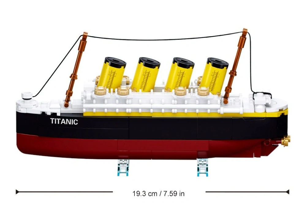 Sluban Model Bricks M38-B1550 Titanic mini model