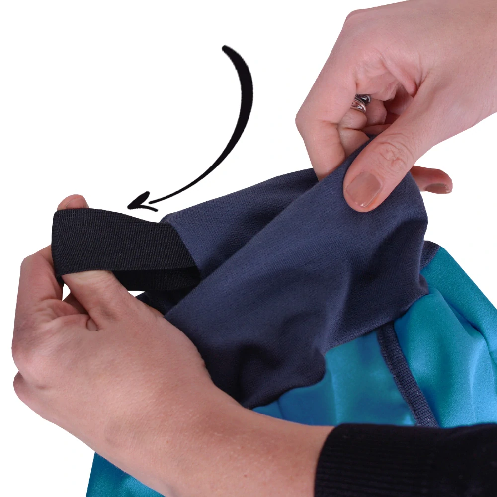Unuo Dětské softshellové kalhoty bez zateplení Modrozelená Aqua 104/110