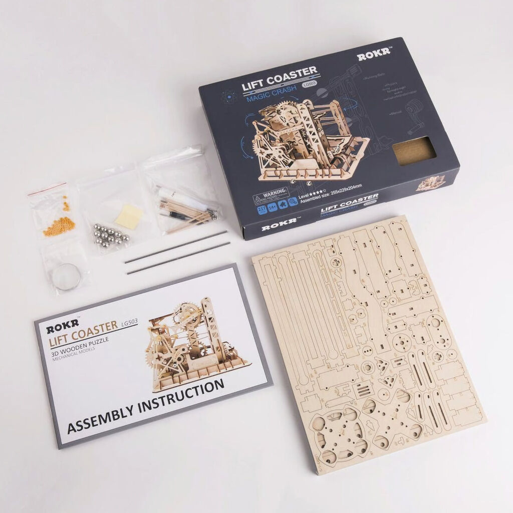 RoboTime 3D mechanická skládačka kuličkové dráhy Kaskáda