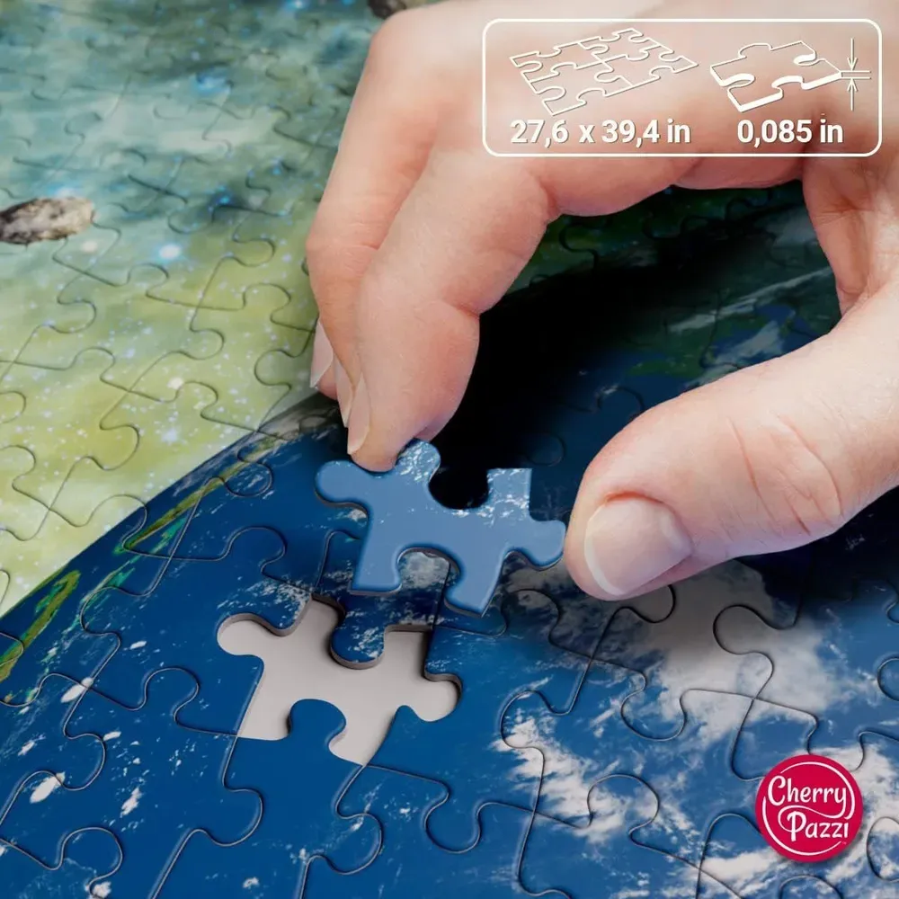 CHERRY PAZZI Puzzle Planeta Země v Galaxii 2000 dílků