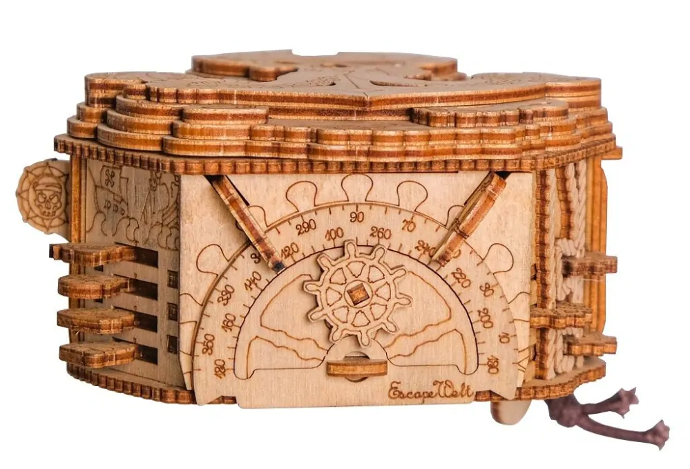 EscapeWelt Dřevěný hlavolam Blackbeard's Compass