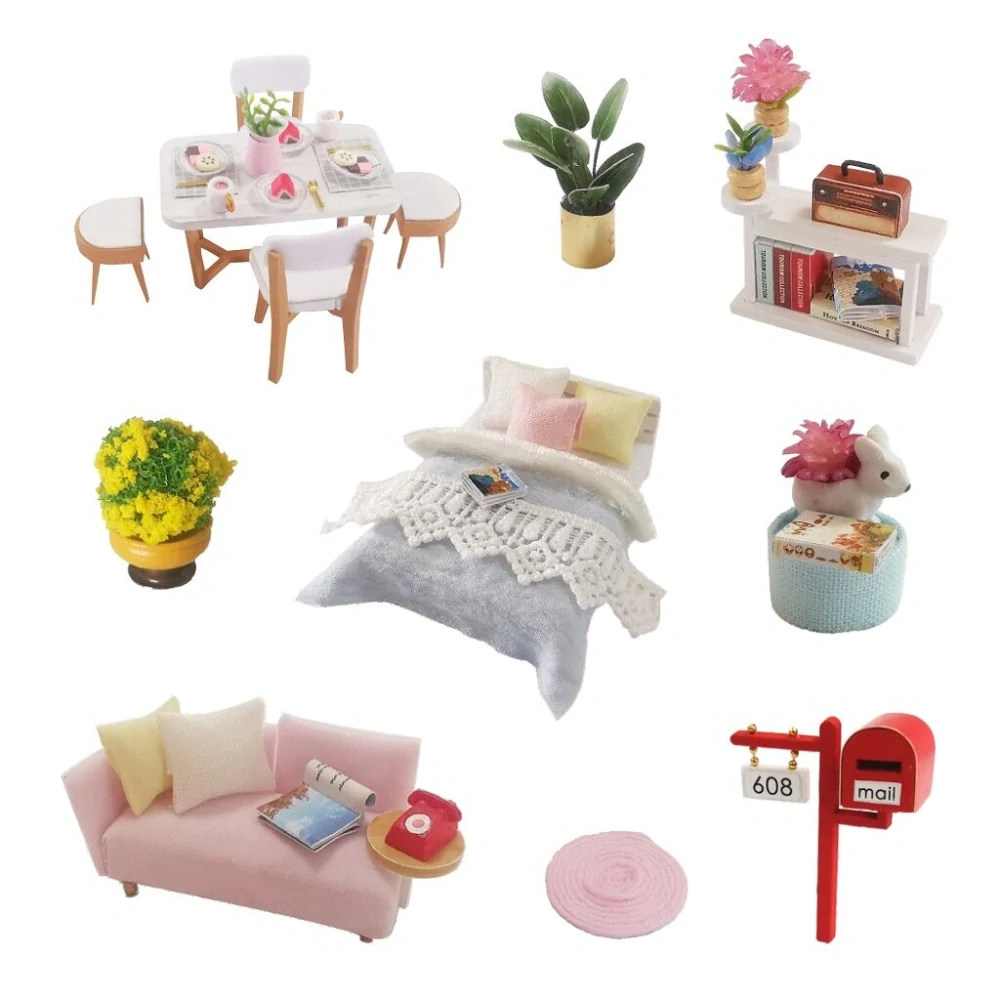 2Kids Toys miniatura domečku Dům barevné glazury