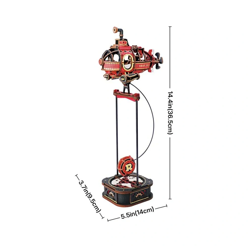 RoboTime 3D mechanická skládačka Ponorka s kyvadlem