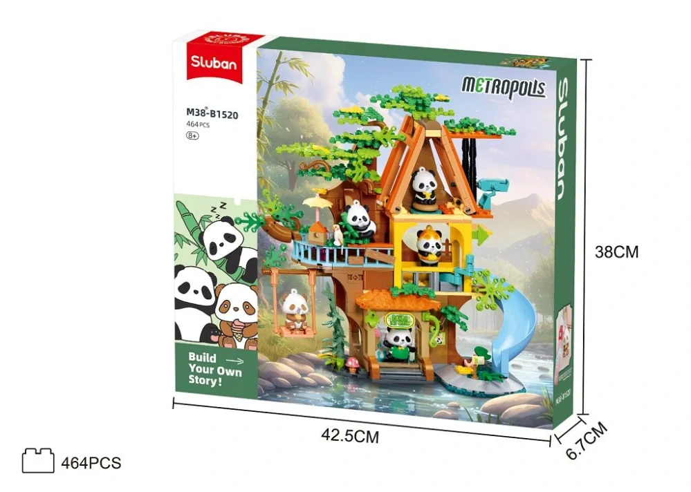 Sluban Metropolis M38-B1520 Pandí domeček
