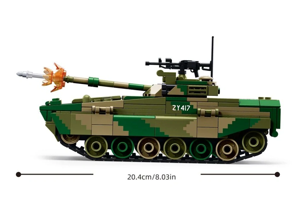 Sluban Army M38-B1592 Bojové vozidlo pěchoty ZBD-04AS v měřítku 1:44