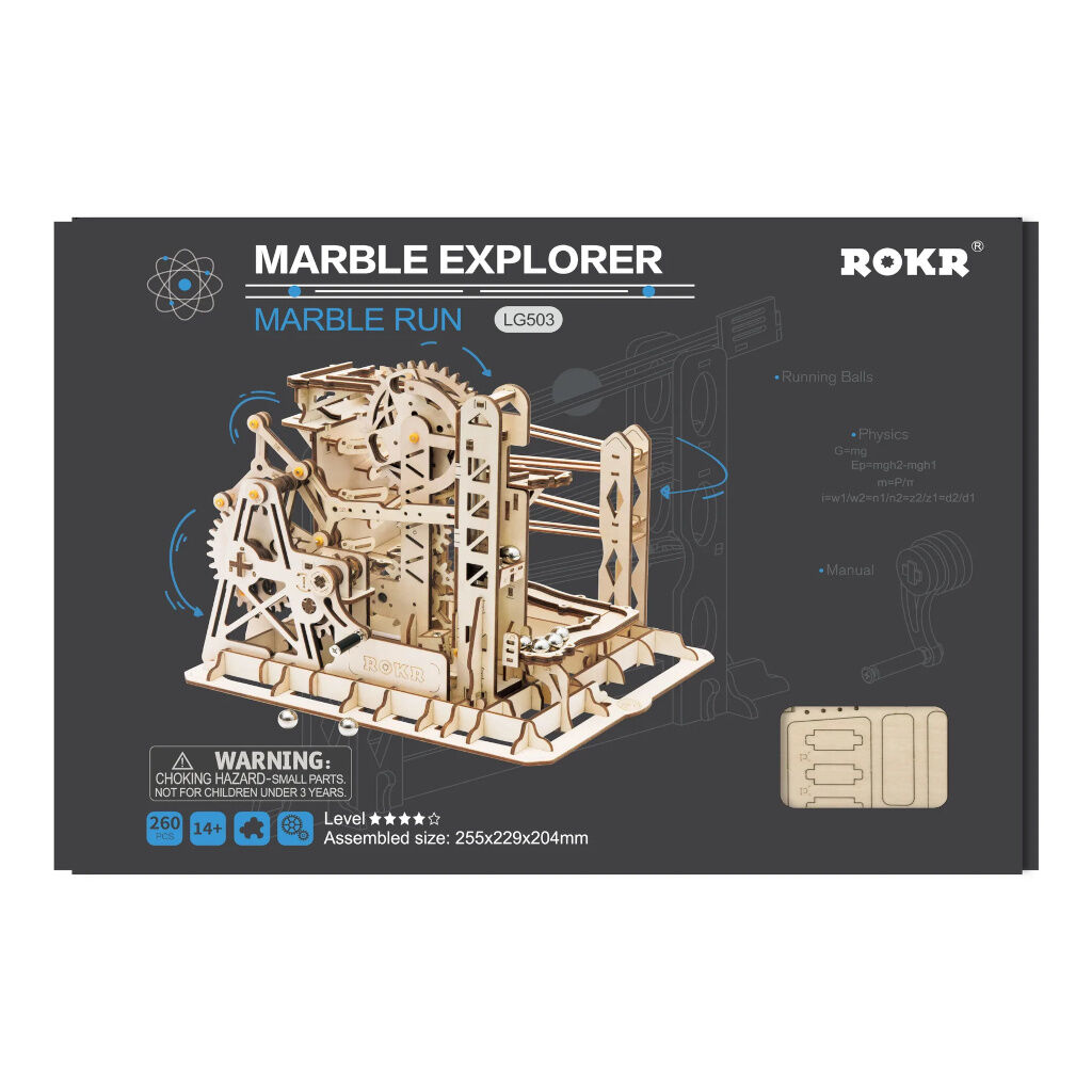 RoboTime 3D mechanická skládačka kuličkové dráhy Kaskáda