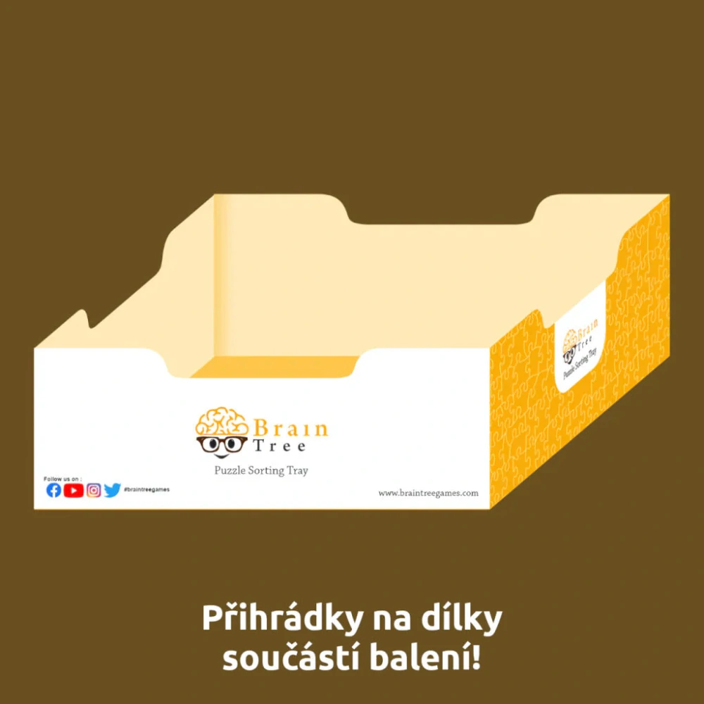 Brain Tree Puzzle V Cukrárně 1000 dílků