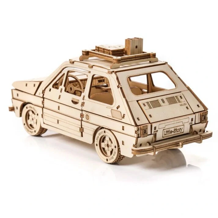 Little Story 3D dřevěná skládačka FSO Fiat 126p