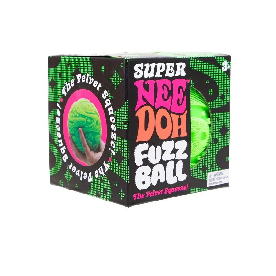 Schylling NeeDoh Mačkací maxi míček Fuzz Ball