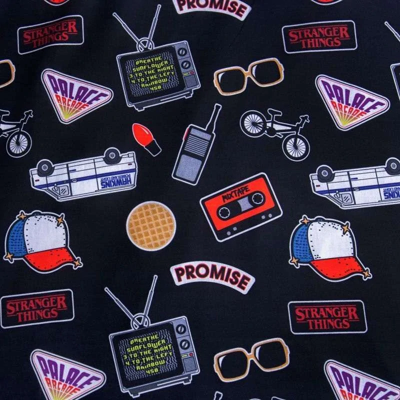 JERRY FABRICS Povlečení Stranger Things Upside Down Bavlna, 140/200, 70/90 cm