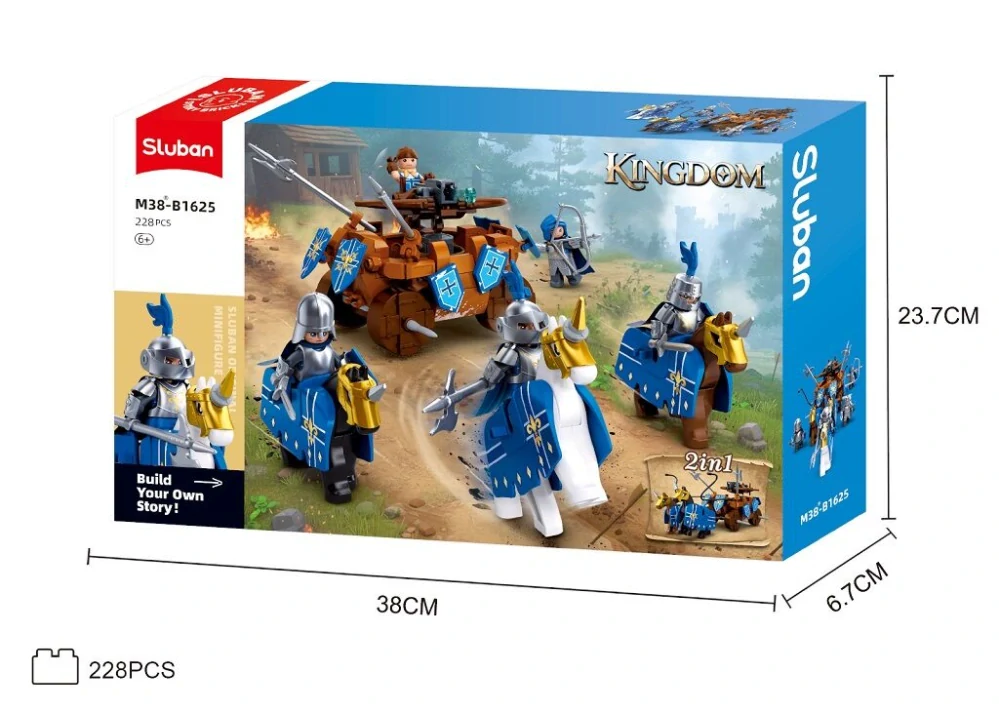 Sluban Kingdom M38-B1625 Jindřichova armáda
