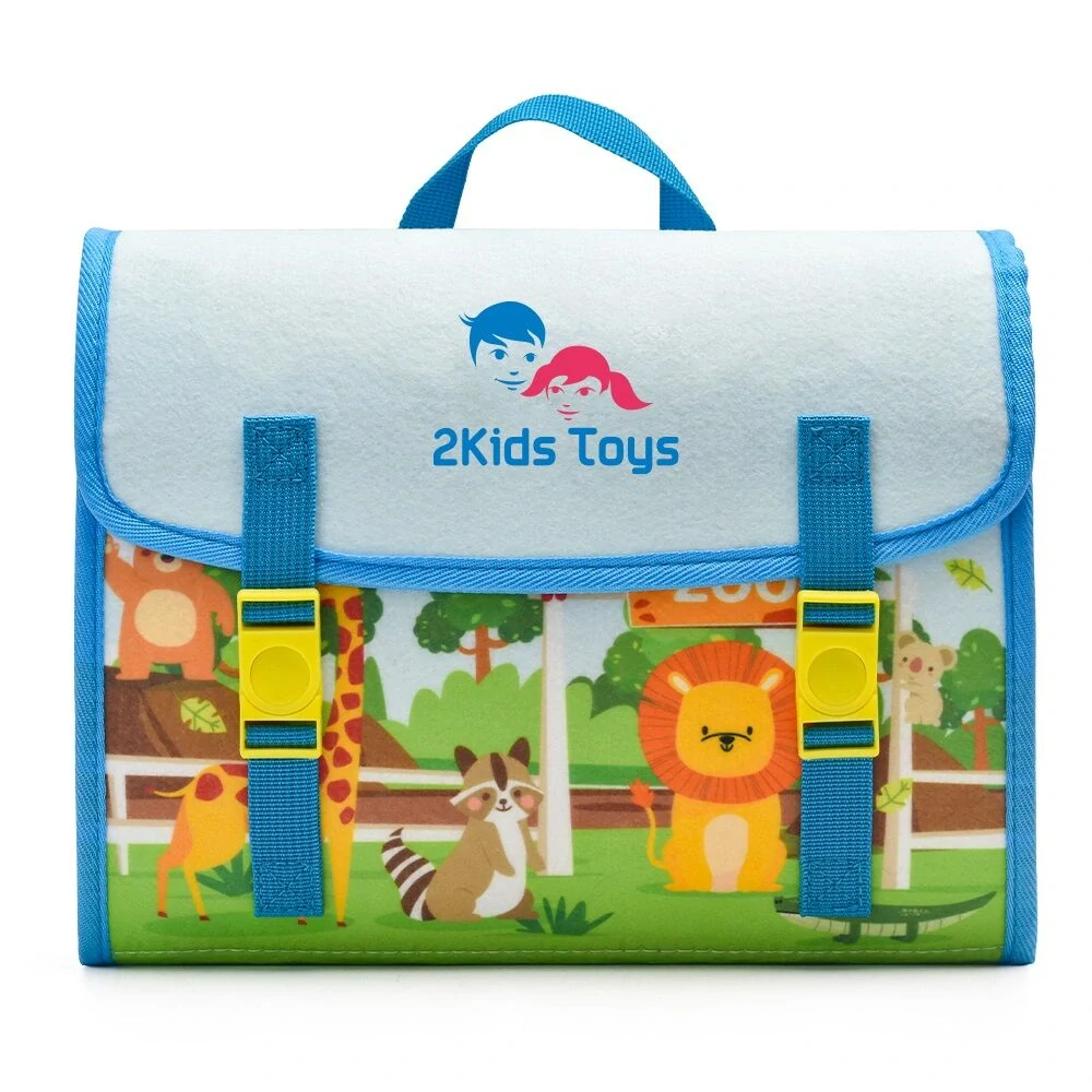2Kids Toys Senzorická busy kniha Batoh