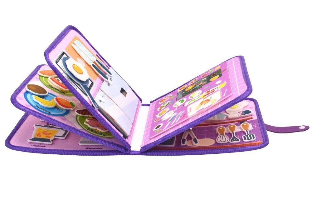 2Kids Toys Senzorická busy kniha Vaření