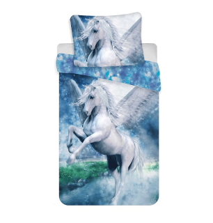 Jerry Fabrics Povlečení Pegas Bavlna, 140/200, 70/90 cm