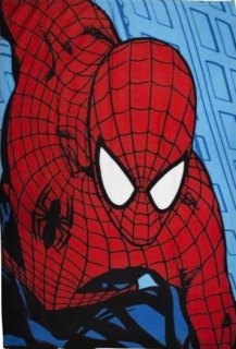 Fleece deka Spiderman 120/150 cm