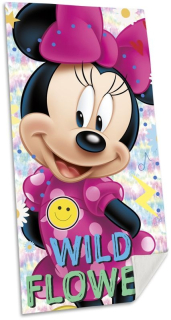 Euroswan Osuška Minnie Wild  Bavlna - Froté, 70/140 cm