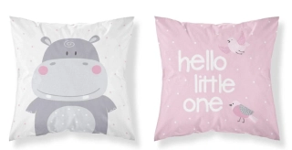 Detexpol Povlak na polštářek Hrošík růžová  Bavlna, 40/40 cm