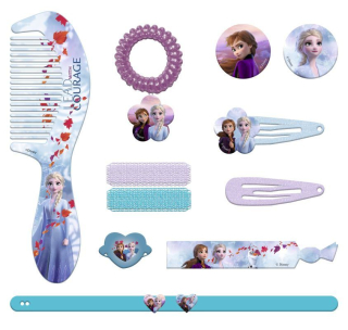 EUROSWAN Doplňky do vlasů Ledové Království v sáčku , 18x13 cm