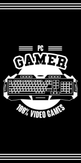 Faro Osuška PC Gamer Bavlna - Froté, 70/140 cm