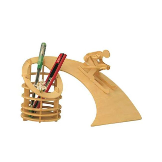 Woodcraft Dřevěné 3D puzzle Stojan na tužky Sjezd