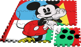 EUROSWAN Podlahové pěnové puzzle Mickey  Eva, 9 dílků v tašce cm