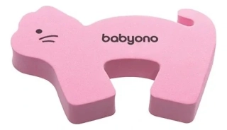 BabyOno Zarážka do dveří Kočka Růžová