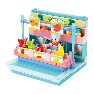 Sluban Mini Handcraft M38-B0792A Prodejní stánek s ovocem