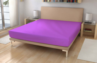 Polášek Jersey prostěradlo Exklusive Levandulová 90/200 cm
