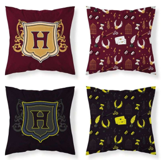 Detexpol Povlak na polštářek Škola kouzel Svítící  Bavlna, 40/40 cm