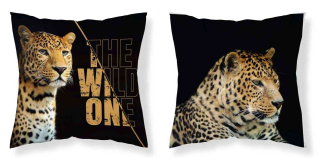 Detexpol Povlak na polštářek Leopard  Micro, 40/40 cm