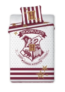 FARO Povlečení Harry Potter white Bavlna, 140/200, 70/90 cm