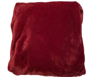 JERRY FABRICS Prostěradlo mikroplyš vínová  Polyester, 90/200 cm