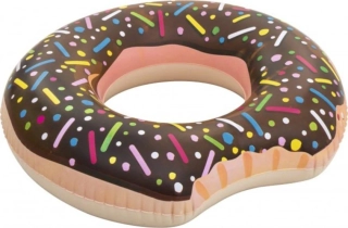 Bestway Nafukovací kruh 107 cm Donut hnědý