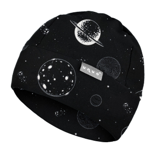 Unuo Dětská čepice fleecová Sport Planety S (45-48 cm)
