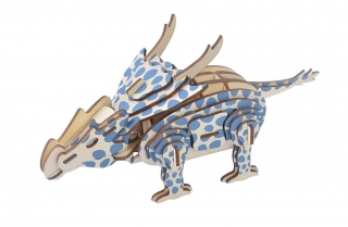 Woodcraft Dřevěné 3D puzzle Achelousaurus