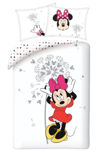 Halantex Povlečení Minnie pampeliška  Bavlna, 140/200, 70/90 cm