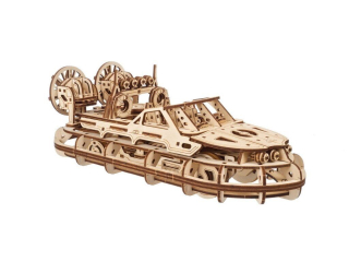 Ugears 3D Dřevěné mechanické puzzle Záchranné vznášedlo