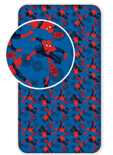 Jerry Fabrics Prostěradlo Spiderman 2017 Bavlna, 90/200 cm