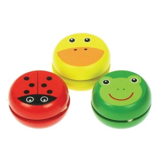 Bigjigs Toys Dřevěné Jojo 1ks Beruška