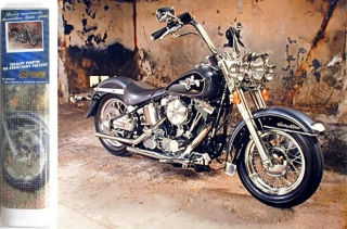 Norimpex Diamantové malování Motorka 30x40cm
