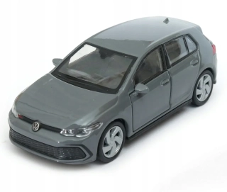 Welly Volkswagen Golf 8 GTI 1:38 šedá