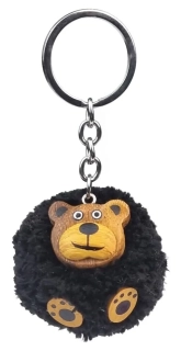 2Kids Toys Dřevěná klíčenka pompon Medvěd