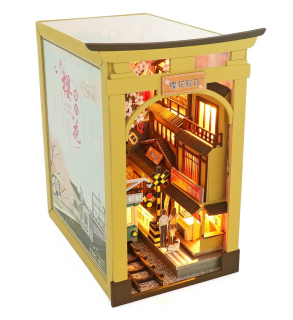 2Kids Toys Zarážka na knihy Miniatura domečku Sakurové prázdniny