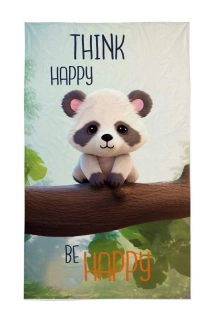 DETEXPOL Dětský ručník Panda  Bavlna - Froté, 50/30 cm