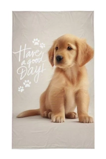 Detexpol Dětský ručník Štěně  Bavlna - Froté, 50/30 cm