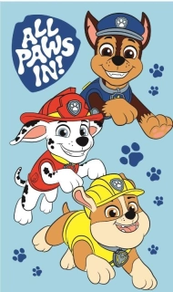 Jerry Fabrics Dětský ručník Paw Patrol Boys Bavlna - Froté, 50/30 cm