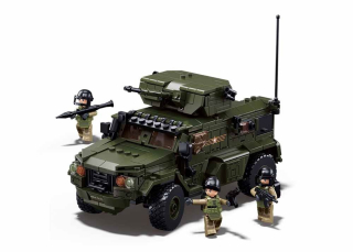 Sluban Model Bricks M38-B1179 Obrněné bojové vozidlo Typhoon VDVS v měřítku 1:35