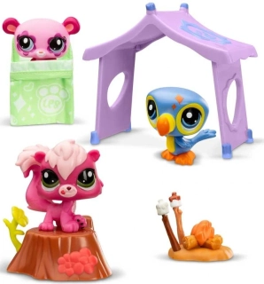 Hasbro Littlest Pet Shop Dobrodružství při kempování