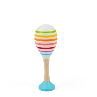 Bigjigs Toys Rumba koule sada 2 ks modrá