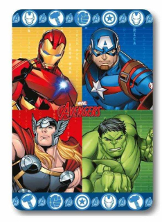 FARO Fleece deka Avengers Polyester, 100/140 cm